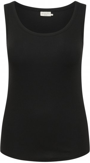 Kaffe Curve Carina Top de alças Preto profundo - T-shirts - 