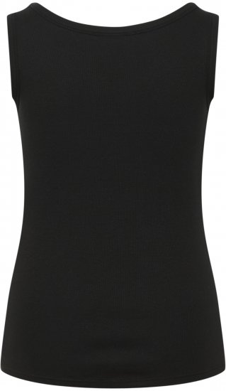 Kaffe Curve Carina Top de alças Preto profundo - T-shirts - 