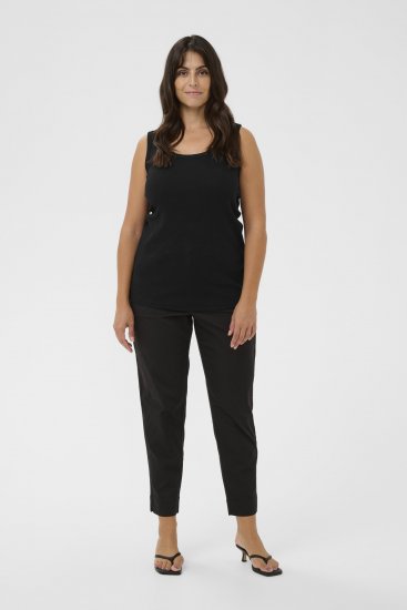 Kaffe Curve Carina Top de alças Preto profundo - T-shirts - 
