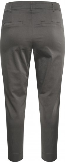 Kaffe Curve Leana Calças Chino 7/8 Sombra Escura - Jeans & Calças Femininas em Tamanhos Grandes – Plus Size - 