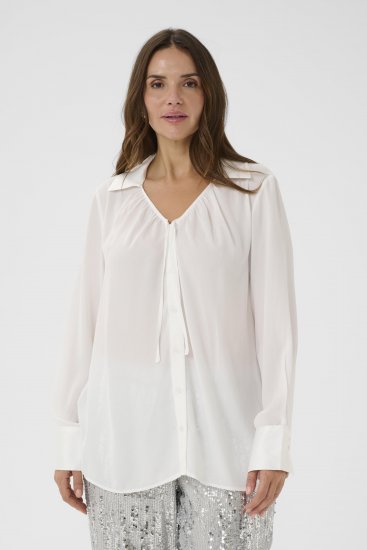 Kaffe Curve Gina Shirt White - Camisas - 