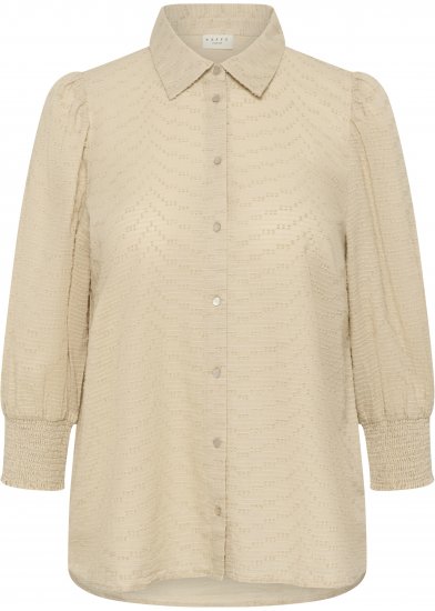 Kaffe Curve Penelopia Shirt Feather Grey - Camisas - 
