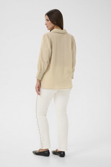 Kaffe Curve Penelopia Shirt Feather Grey - Camisas - 