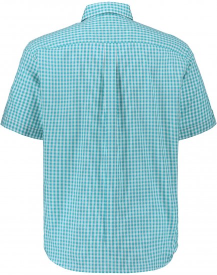 JP1880 Shirt Traditional Short Sleeve Turquoise - Camisas - Camisas Homem Tamanhos Grandes