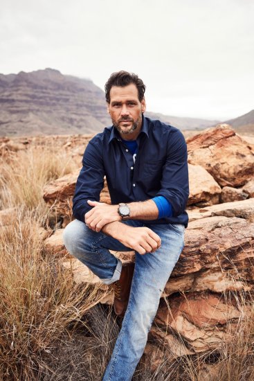 JP1880 Shirt Long Sleeve Modern Fit Navy Blue TALL - ROUPAS DE HOMEM MT-6XLT - Tamanhos-Tall Homem