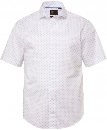 JP1880 Business Modern Fit Short Sleeve Shirt TALL Off-White - TALL camisas - 