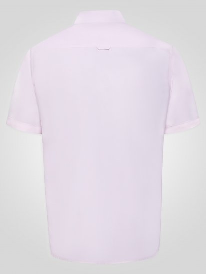 D555 James Camisa Oxford De Manga Curta TALL Rosa - TALL camisas - 