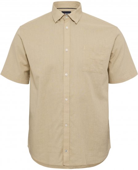 North Latitude 51106 Short Sleeve Shirt Sand - Camisas de manga curta - Camisas de Manga Curta Tamanhos Grandes
