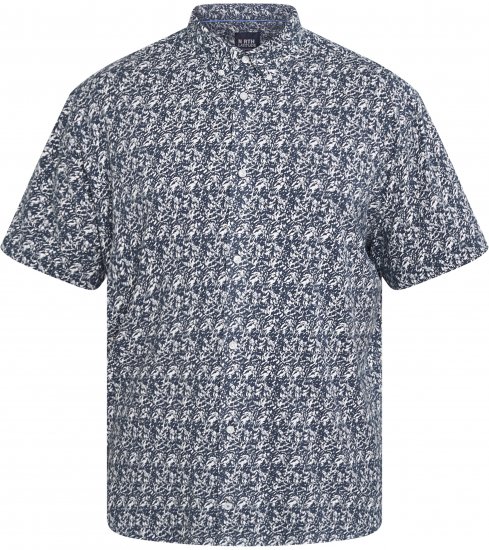 North Latitude 61114 Camisa Jersey com Estampado Integral Azul Marinho - Camisas - Camisas Homem Tamanhos Grandes