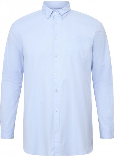 North Latitude Oxford Shirt Light Blue - Camisas - Camisas Homem Tamanhos Grandes