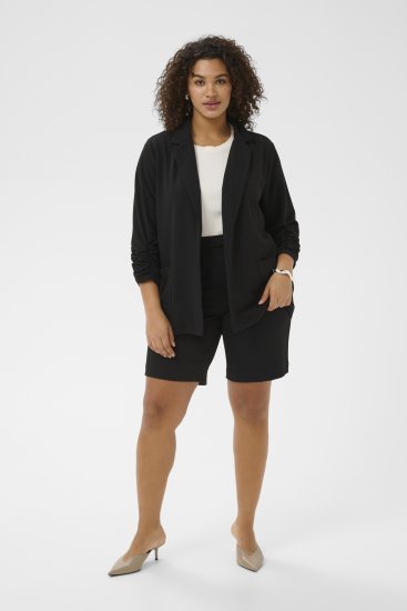 Kaffe Curve Pheolo Shorts Black Deep - Calções - 