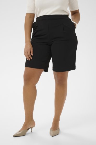 Kaffe Curve Pheolo Shorts Black Deep - Calções - 