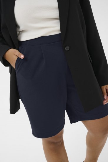 Kaffe Curve Pheolo Shorts Midnight Marine Navy - Calções - 