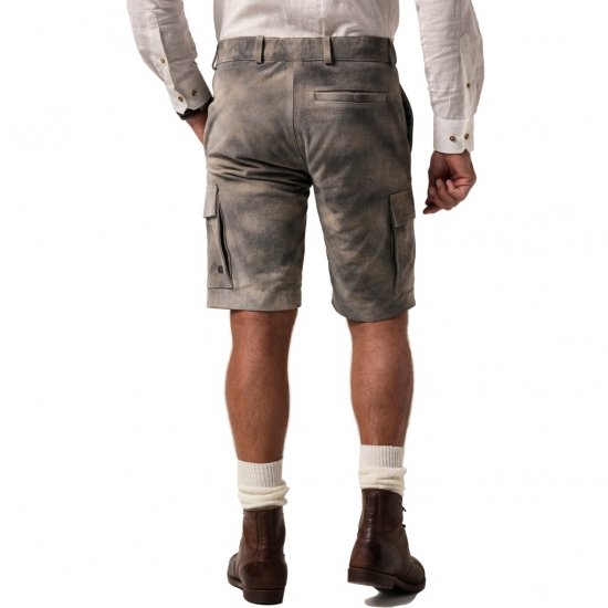 JP1880 Shorts Bermuda Traditional Cowhide Graphite Grey - Calções - Calções Homem Tamanhos Grandes