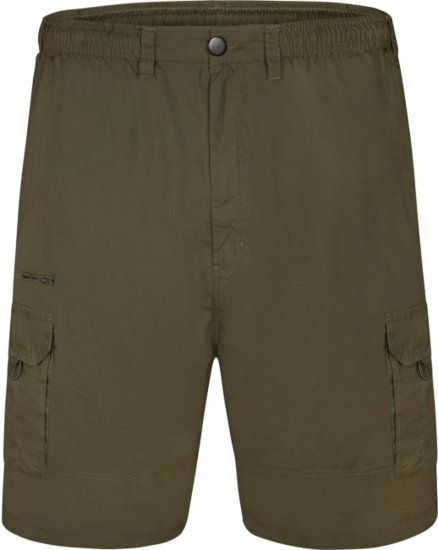 Espionage ST042 Cargo Shorts Olive - Calções - Calções Homem Tamanhos Grandes
