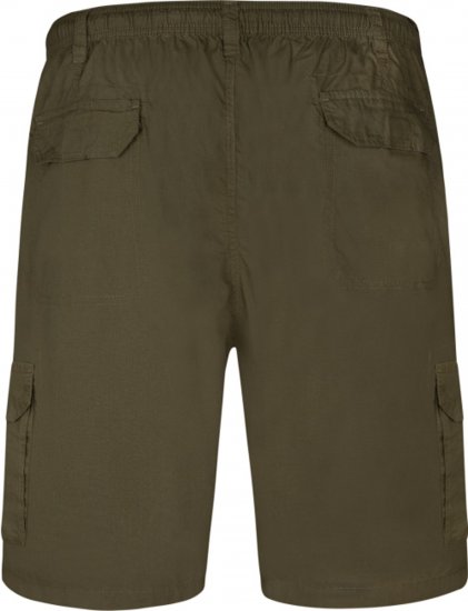Espionage ST042 Cargo Shorts Olive - Calções - Calções Homem Tamanhos Grandes