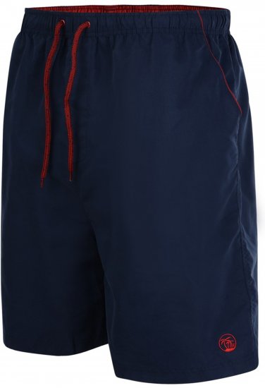 Espionage SW040 Plain Swimshorts Navy - Calções de banho - Calções de Banho Homem Tamanhos Grandes
