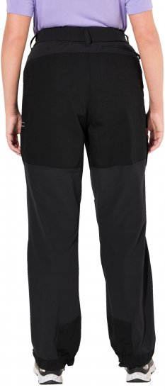 Ulla Popken HYPRAR Multifunctional Durable Inset Trekking Pants Black - Jeans & Calças Femininas em Tamanhos Grandes – Plus Size - 