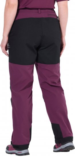 Ulla Popken HYPRAR Multifunctional Durable Inset Trekking Pants Dark Cherry Dark Cherry - Jeans & Calças Femininas em Tamanhos Grandes – Plus Size - 