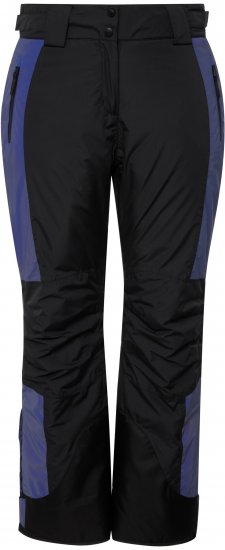 Ulla Popken Ski Pants Reflector Waterproof Velcro Closure Snow Gaiter Black - Jeans & Calças Femininas em Tamanhos Grandes – Plus Size - 