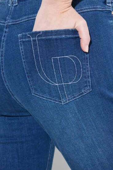 Ulla Popken Stretch Fit Bootcut Jeans Blue Denim - Ulla Popken - Roupa Plus-Size Ulla Popken