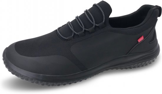 D555 Doncaster Kingsize Hands Free with Faux Laces Black - Sapatilhas - 