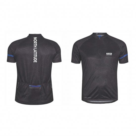 North Latitude Cycling Shirt Black - Roupa de ciclismo - 