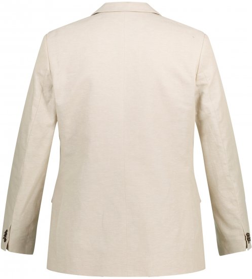 JP1880 Kos Linen Blend Jacket Sand - Fatos - Fatos de Homem Tamanhos Grandes