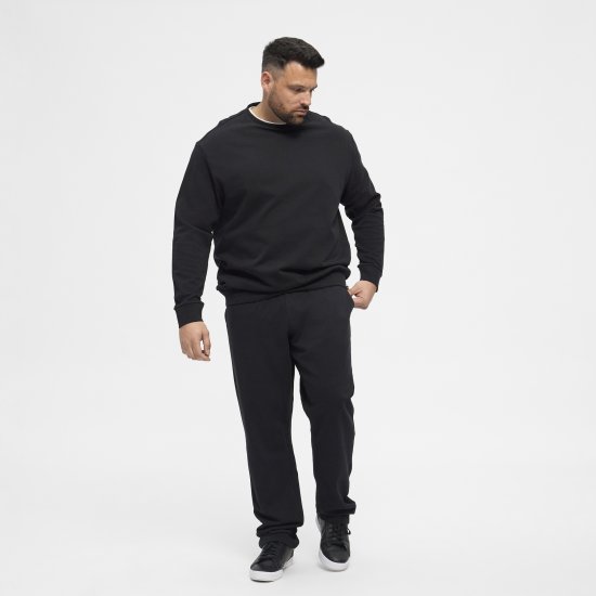 North Latitude Sweatpants Black - Calças & calções de fato de treino - Calças de Fato de Treino Tamanhos Grandes 