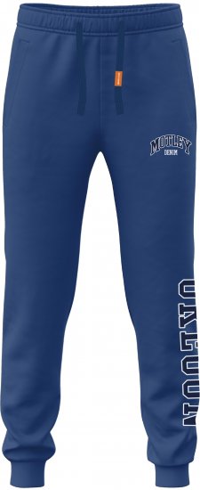 Motley Denim Munich Sweatpants Royal Blue - Calças & Calções de Fato de Treino - Calças de Fato de Treino Tamanhos Grandes 