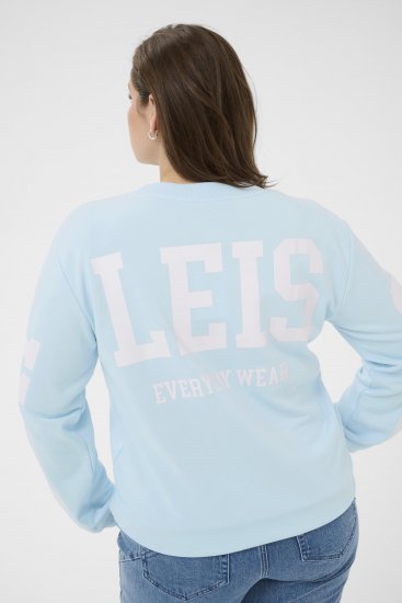 Kaffe Curve Mila Sweatshirt Nantucket Breeze Blue - Sweatshirts - 