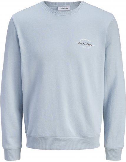 Jack & Jones Brandon Sweatshirt Blue - Sweatshirts & hoodies - Sweatshirt & Camisolas com Capuz tamanhos grandes