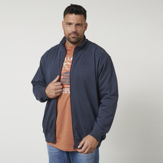 North Latitude 61140 Casaco Sweat Macio Azul Marinho - Sweatshirts & hoodies - Sweatshirt & Camisolas com Capuz tamanhos grandes
