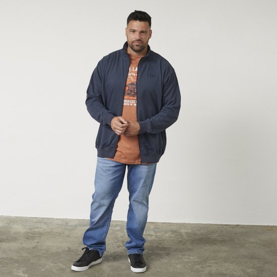 North Latitude 61140 Casaco Sweat Macio Azul Marinho - Sweatshirts & hoodies - Sweatshirt & Camisolas com Capuz tamanhos grandes