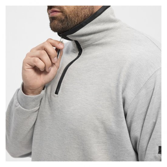 North Latitude Ottoman Sweatshirt Mid Grey - Sweatshirts & hoodies - Sweatshirt & Camisolas com Capuz tamanhos grandes