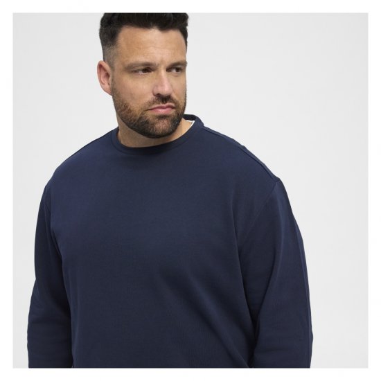 North Latitude Crew Neck Sweatshirt Navy - Sweatshirts & hoodies - Sweatshirt & Camisolas com Capuz tamanhos grandes