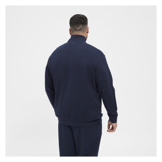 North Latitude Half-Zip Sweatshirt Navy Blue - Sweatshirts & hoodies - Sweatshirt & Camisolas com Capuz tamanhos grandes