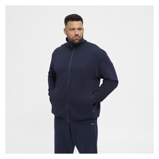 North Latitude Full-Zip Sweatshirt Navy Blue - Sweatshirts & hoodies - Sweatshirt & Camisolas com Capuz tamanhos grandes