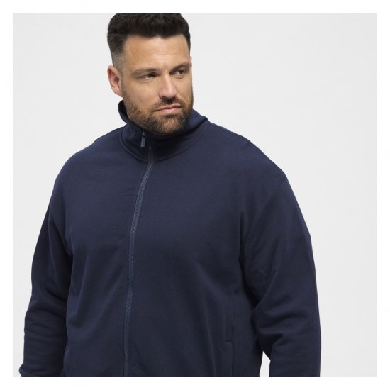 North Latitude Full-Zip Sweatshirt Navy Blue - Sweatshirts & hoodies - Sweatshirt & Camisolas com Capuz tamanhos grandes
