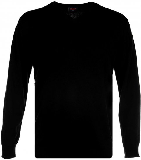 Espionage KW031 Sweatshirt Black - Sweatshirts & hoodies - Sweatshirt & Camisolas com Capuz tamanhos grandes