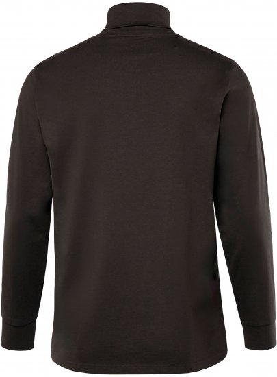 JP1880 Turtleneck Sweatshirt Long Sleeve Dark Brown - Sweatshirts & hoodies - Sweatshirt & Camisolas com Capuz tamanhos grandes