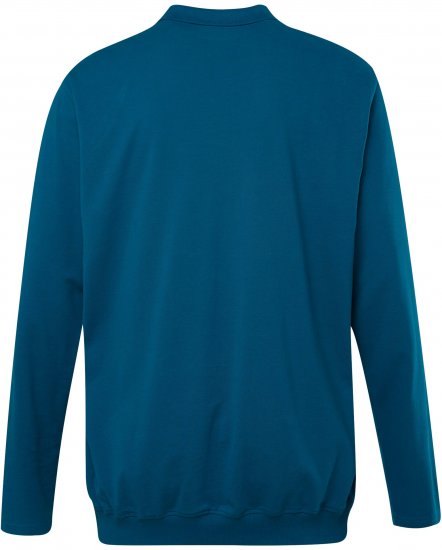 JP1880 Polo Shirt Long Sleeve Blue - Pólos - Pólos Tamanhos Grandes Homem