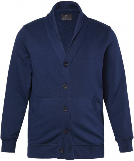 JP1880 Sweat Jacket Shawl Collar Navy - Sweatshirts & hoodies - Sweatshirt & Camisolas com Capuz tamanhos grandes