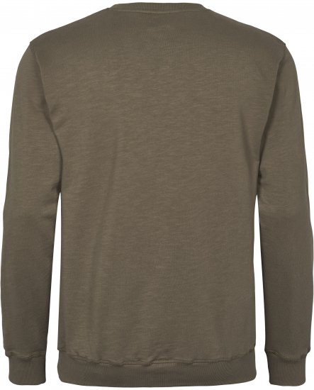 North Latitude Denim Logo Sweatshirt Dusty Olive Green TALL - TALL camisolas - Sweatshirts TALL para Homem Alto