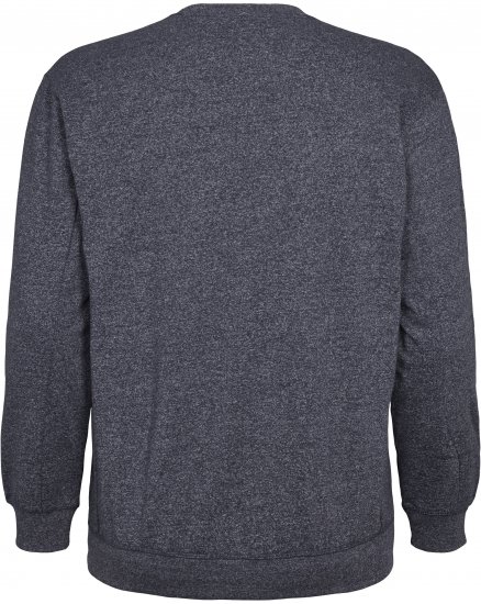 North Latitude O-Neck Sweatshirt Blue Melange TALL - TALL camisolas - 