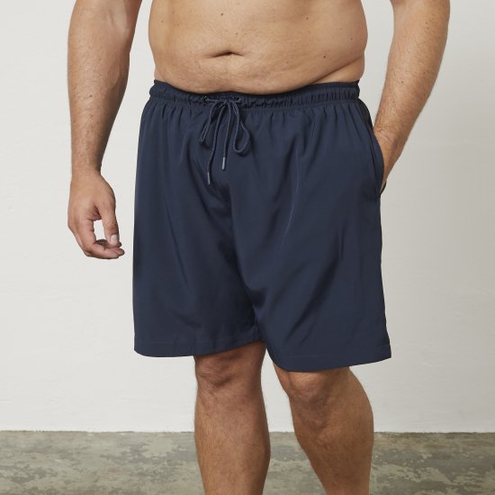 North Latitude 61145 Calções de Banho Elásticos em 4 Direções Azul-Marinho - Roupa Interior & natação - Roupa interior Homem Tamanhos Grandes