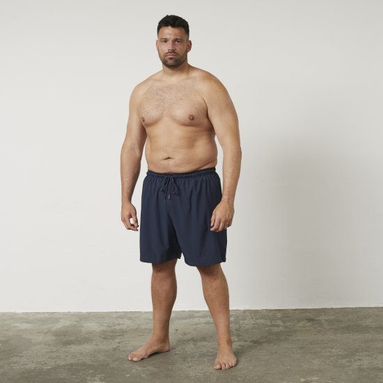 North Latitude 61145 Calções de Banho Elásticos em 4 Direções Azul-Marinho - Roupa Interior & natação - Roupa interior Homem Tamanhos Grandes