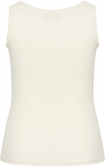 Kaffe Curve Carina Top de alças Chalk - T-shirts - 