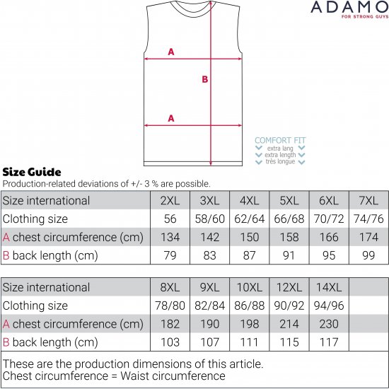 Adamo Motiv Florida Tank Top Black - T-shirts de manga cava/Tank tops - T-shirts de manga cava Tamanhos Grandes