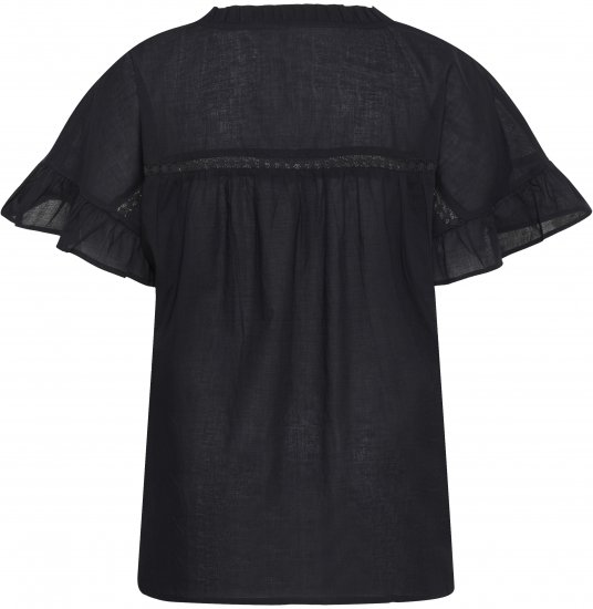 Kaffe Curve Valeria Top Black Deep - T‑shirts e Tops - 